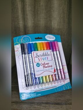 Scribble Outline Markers